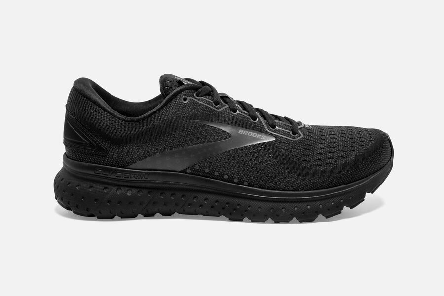 Brooks Running Shoes Mens Black - Glycerin 18 Road - 9637-CLSKA